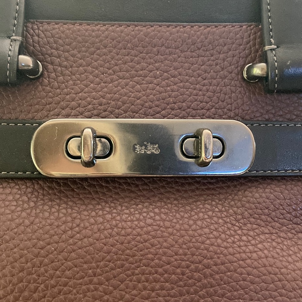 Coach Bag Tri Colored - Picture 2 of 6